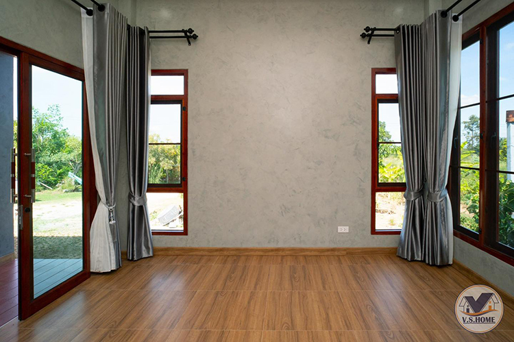 บ้านพักอาศัยชั้นเดียวสไตล์โมเดิร์นลอฟท์