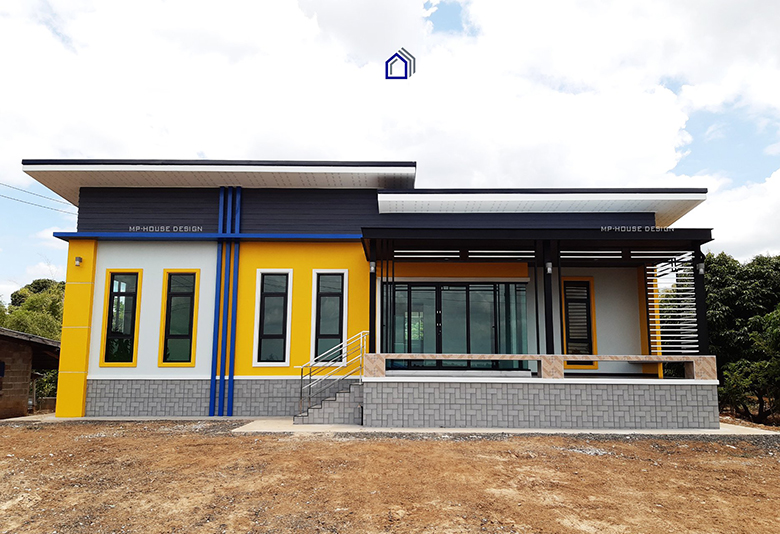 บ้านพักอาศัยสไตล์โมเดิร์น