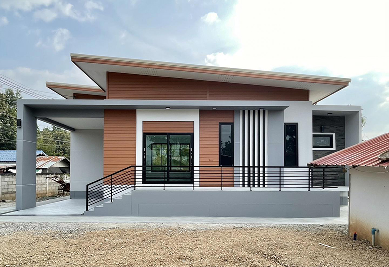 แบบบ้านสไตล์โมเดิร์น