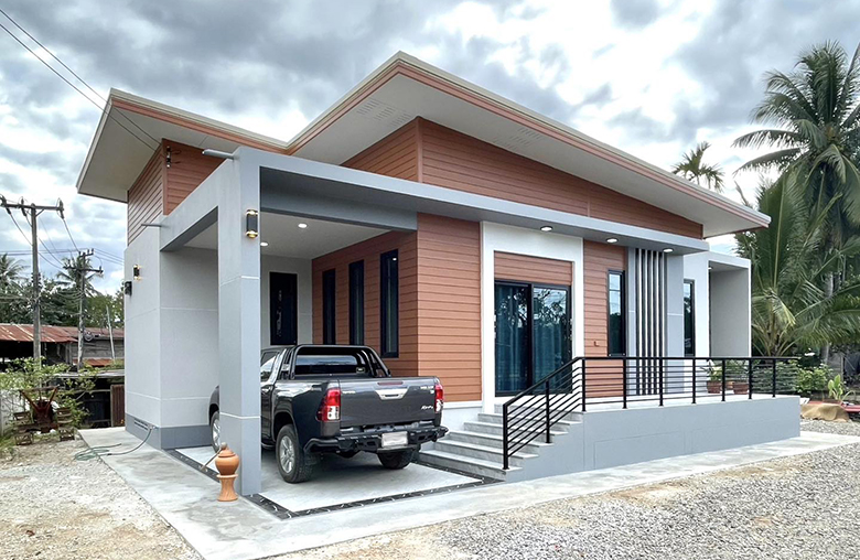 แบบบ้านสไตล์โมเดิร์น
