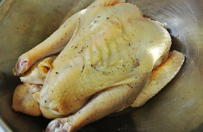 แกงไก่บ้านใส่ฟัก