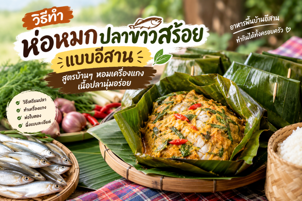 หมกปลาขาวสร้อย